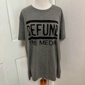 Defund the Media Graphic Tee B5